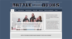 Desktop Screenshot of battleofthebooks.com
