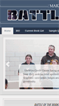 Mobile Screenshot of battleofthebooks.com